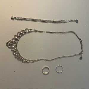 Silver Jewelry Set